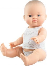 Paola Reina Gordi babypop jongen Aziatisch ondergoed 34 cm vinyl
