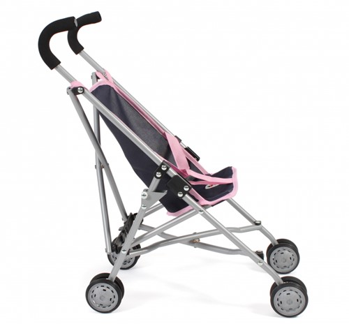Bayer Chic Poppenbuggy Roma (donkerblauw/hartje)-2