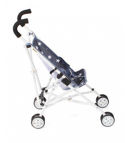 Bayer Chic Poppenbuggy Roma (navy sterren)-2