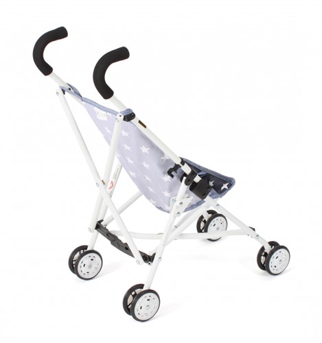 Bayer Chic Poppenbuggy Roma (navy sterren)-3