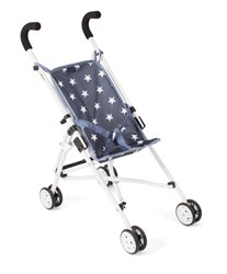 Bayer Chic 2000 poppenbuggy Roma donkerblauw sterren buggy speelgoed