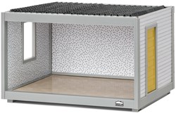 Lundby poppenhuis module - poppenhuiskamer 33cm - houten accessoire