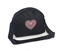 Bayer Chic Poppenluiertas (donkerblauw/hartje)-2