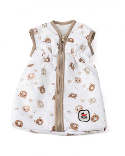 Bayer Chic Poppenslaapzak (beige beertjes)