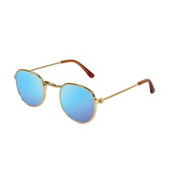 Heless poppen zonnebril goudkleurig trendy accessoire