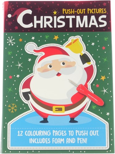 Wins Holland Prikblok Kerstman 15x21x1,5 cm