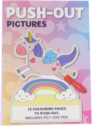 Wins Holland Prikblok Unicorn 15x21 cm 12 vel