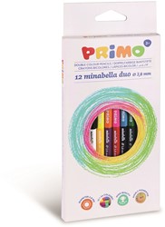Primo PRIMO - 12=24 DUO Minabella kleurpotloden ø3.8mm in doos