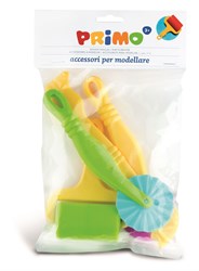 Primo klei accessoires - 4 grote houten gereedschappen voor boetseren