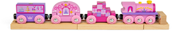 BigJigs houten prinsessentrein speelgoed treinset voor kinderen