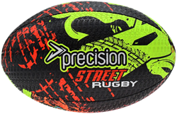Precision rugbybal Street Mania - maat 5 - duurzame speelbal
