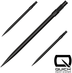 Harrows dartpunten Quickpoints zwart 40mm - dartaccessoire