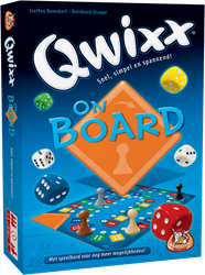 White Goblin Games dobbelspel Qwixx On Board voor kinderen en volwassenen