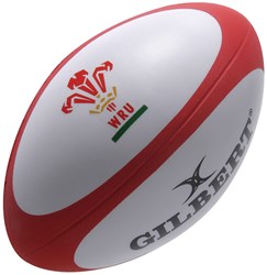 Gilbert rugbybal stressbal Wales - stressbal voor rugbyfans
