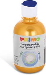 Primo kant-en-klare FLUO plakkaatverf, flacon 300 ml met stroomregelingsdop geel