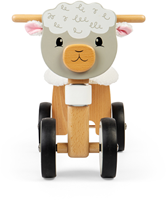 BigJigs houten loopfiets Ride On Sheep - peuter speelgoed schapenvoertuig-3