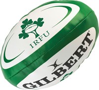 Gilbert rugby sponsbal groen - speelgoedbal voor binnen en buiten