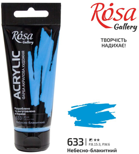 Rosa Gallery Rosa Gallery Acrylverf 60 ml 633 Sky Blue
