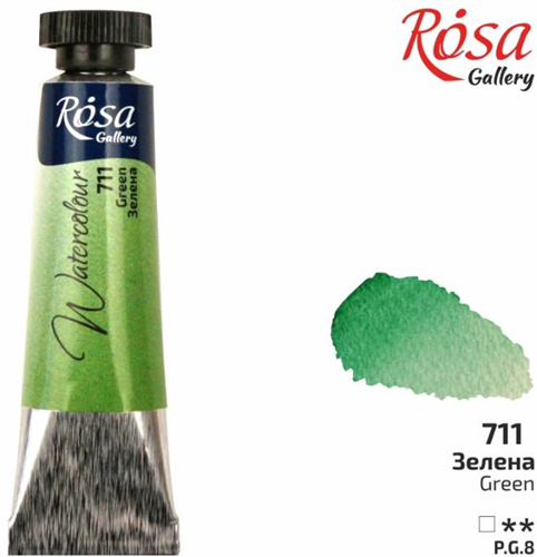 Rosa Gallery Rosa Gallery Aquarelverf Tube 10 ml Groen