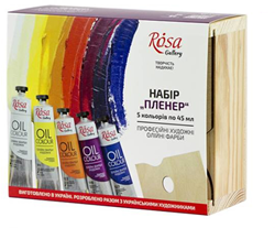 Rosa Rosa Gallery Olieverf Set in Houten Kist 5x45ml