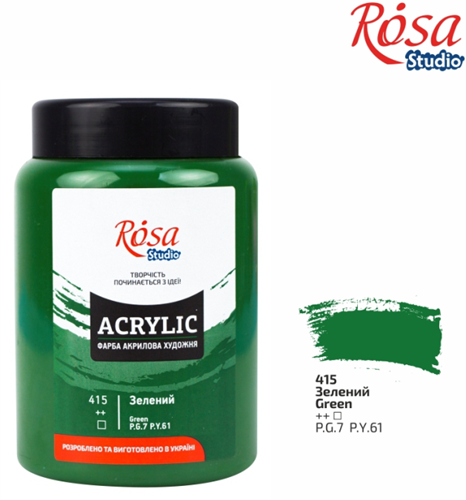 Rosa Studio Rosa Studio Acrylverf 400 ml 415 Green
