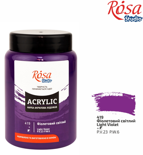Rosa Studio Rosa Studio Acrylverf 400 ml 419 Light Violet
