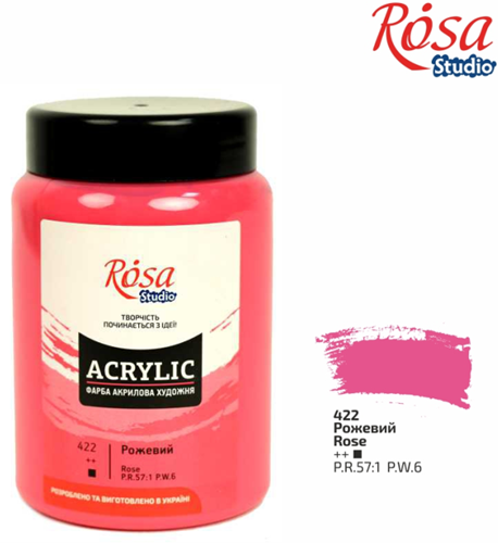 Rosa Studio Rosa Studio Acrylverf 400 ml 422 Rose
