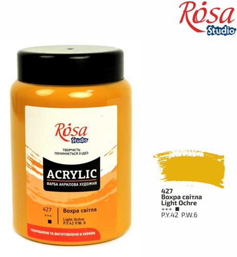 Rosa Studio Rosa Studio Acrylverf 400 ml 427 Light Ochre