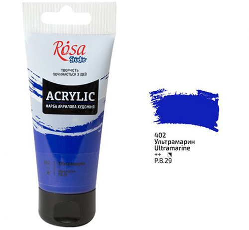 Rosa Studio Rosa Studio Acrylverf 75 ml 402 Ultramarine