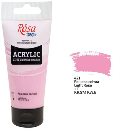 Rosa Studio Rosa Studio Acrylverf 75 ml 421 Light Rose