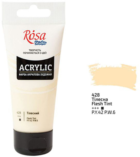 Rosa Studio Rosa Studio Acrylverf 75 ml 428 Flesh Tint