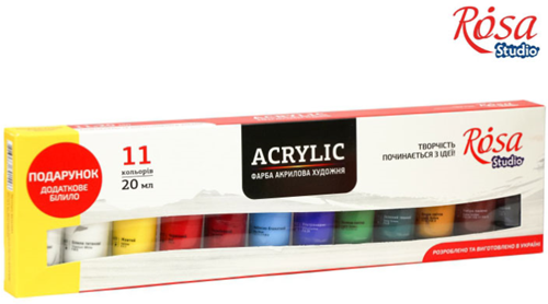 Rosa Studio Rosa Studio Acrylverf Set 11x20ml