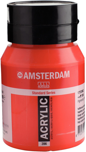 Royal Talens Royal Talens Amsterdam Acrylverf 396 Naftolrood Middel 500 ml