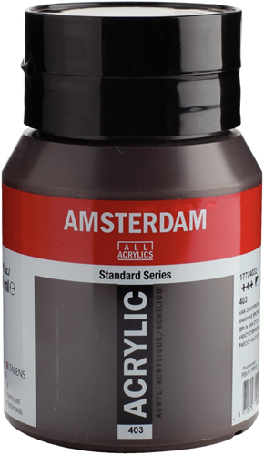 Royal Talens Royal Talens Amsterdam  Acrylverf 403 Van Dijckbruin 500 ml