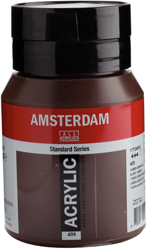 Royal Talens Royal Talens Amsterdam Acrylverf 409 Omber Gebrand 500 ml