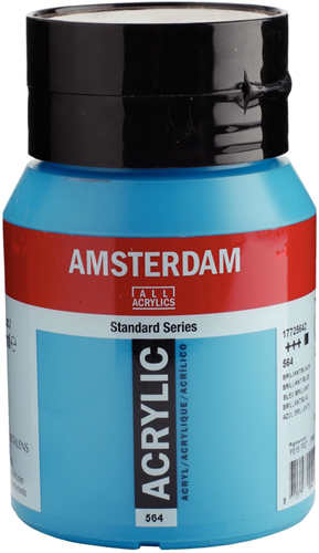 Royal Talens Royal Talens Amsterdam Acrylverf 564 Briljantblauw 500 ml