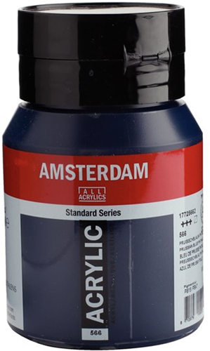 Royal Talens Royal Talens Amsterdam Acrylverf 566 Pruisischblauw 500 ml