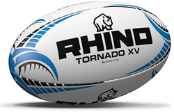Rhino Tornado Xv Rugby Ball Wit 5
