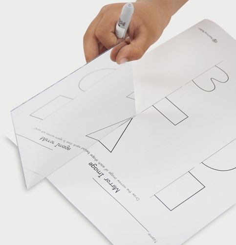 TickiT kunststof spiegels educatief speelgoed - set van 10 stuks-3