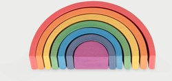 TickiT houten regenboog bogen - educatief speelgoed set 7-delig