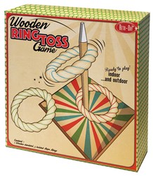 Retr-Oh Ringwerpen / Houten ring werpen speelgoed gooi spel / oud hollandse spelletjes OP=OP