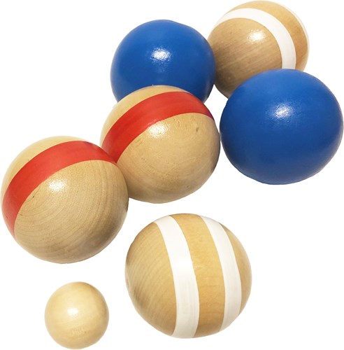 Retr-Oh Houten Jeu de boules buitenspel set voor kinderen OP=OP-2