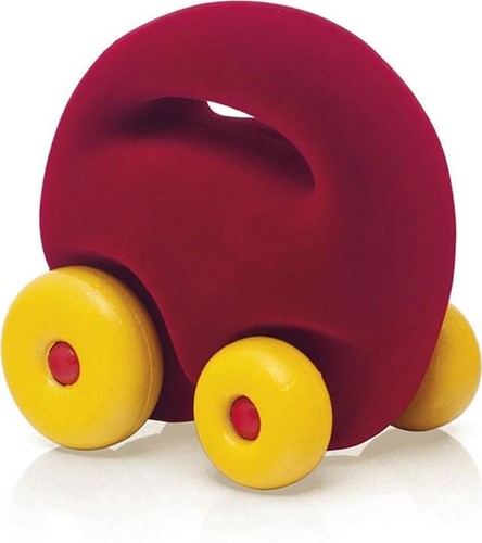 Rubbabu - Mascotte auto rood