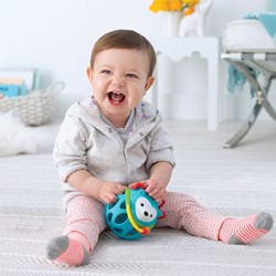Explore & More Roll Rattle - Hedgehog
