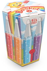 Sabbiarelli creatieve zandpennen Eco set 12 kleuren 50g