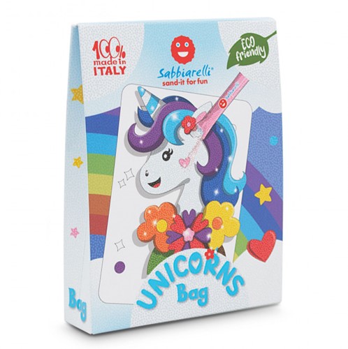 Sabbiarelli Sabbiarelli Zandschilderen Tas Unicorn