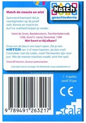 Scala educatief kaartspel Match Geschiedenis voor kinderen