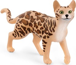 Schleich Boerderij - Bengaalse kat speelfiguur 13918 dieren speelgoed
