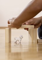 Schleich Farm World Bichon Frise Hond Speelfiguur - Boerderij Dier-2