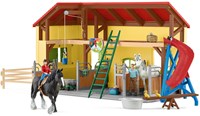 Schleich paardenstal speelgoed - paarden boerderij speelset met accessoires
